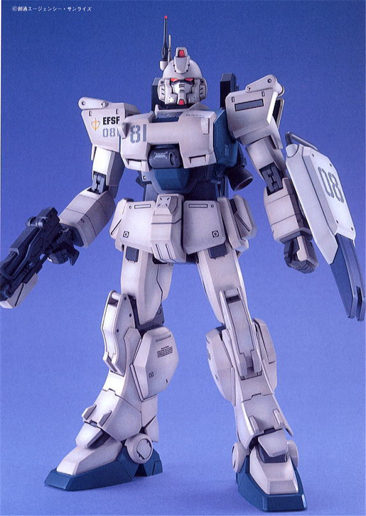 万代MG 1/100 Ez-8 Gundam RX-79[G] Ez8 陆战型 高达拼装模型 - 图0