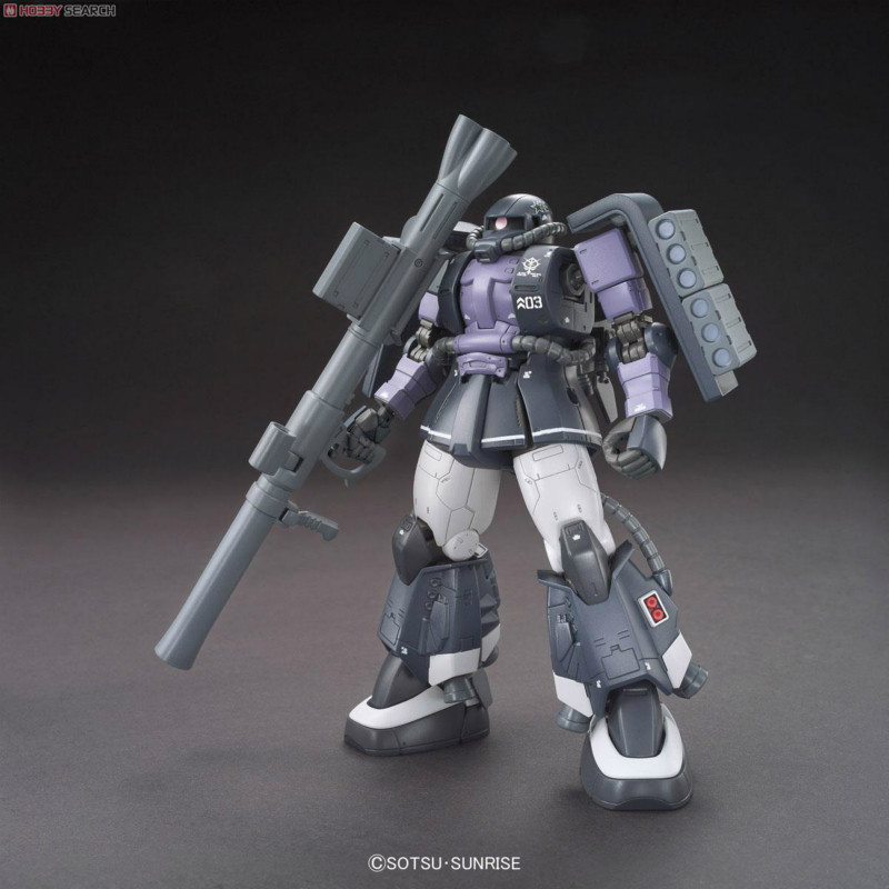 万代拼装模型 HG GTO Zaku黑色三连星马修机高机动扎古II_虎窝淘