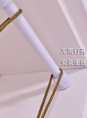 水晶门帘子卧室穿堂招財天然葫芦