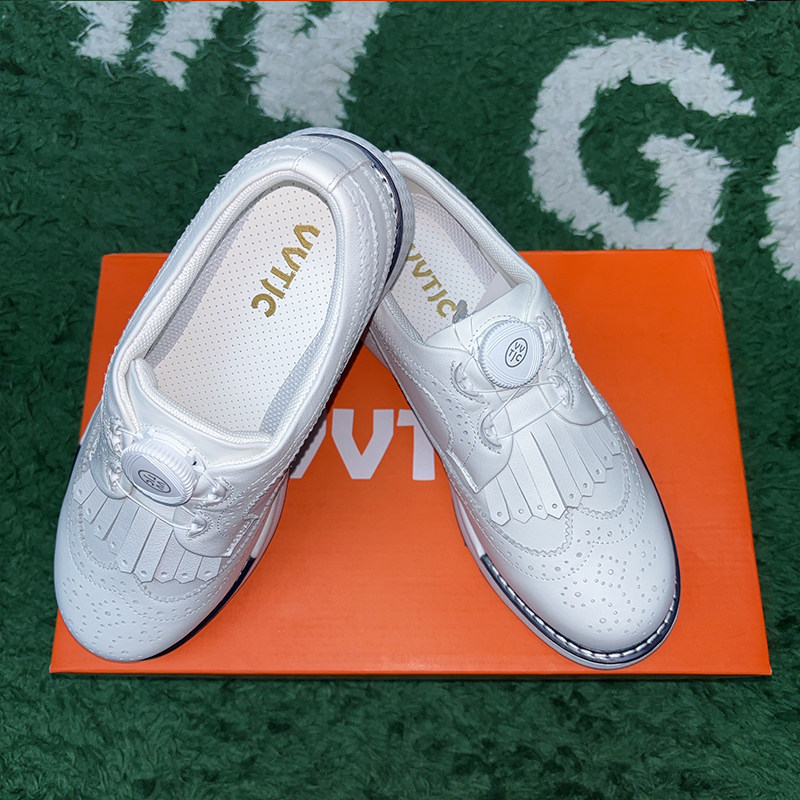 新款高尔夫球鞋女透气舒适女士流苏鞋耐磨防滑户外旋转式运动女鞋,淘宝优惠券,粉丝福利购,淘宝优惠卷