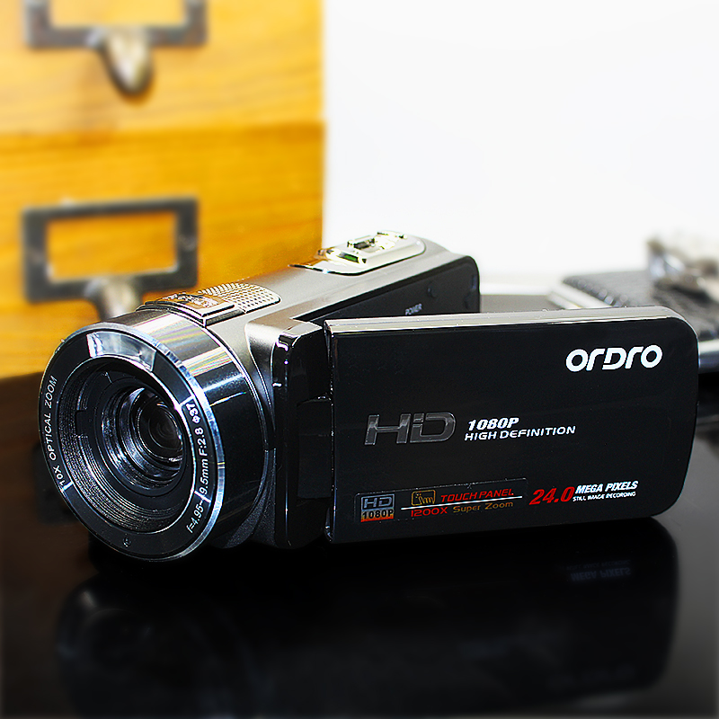 Ordro/欧达 HDV-Z8数码高清专业摄像机dv婚庆旅游迷你摄影录像机2k微型摄像头高清运动相机高清微摄像机手持 - 图1