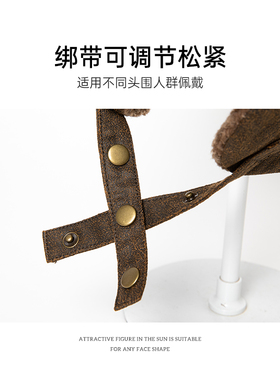 siggi中老年骑车保暖雷锋帽男