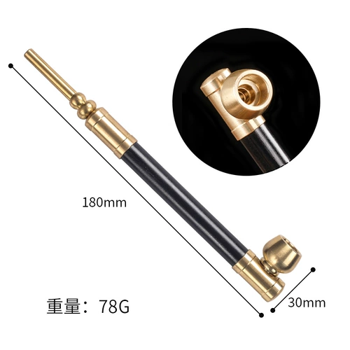 Медная курительная трубка, чемодан, портативный мундштук