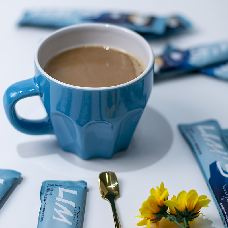 LIMS零涩原装进口 蓝山风味咖啡 原味速溶咖啡粉学生提神40杯640g - 图3