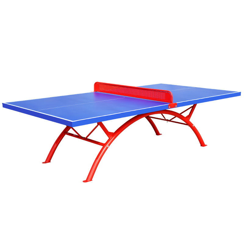 室外乒乓球桌 SMC标准可折叠家用户外防水防酸雨防晒乒乓球台案子-图3