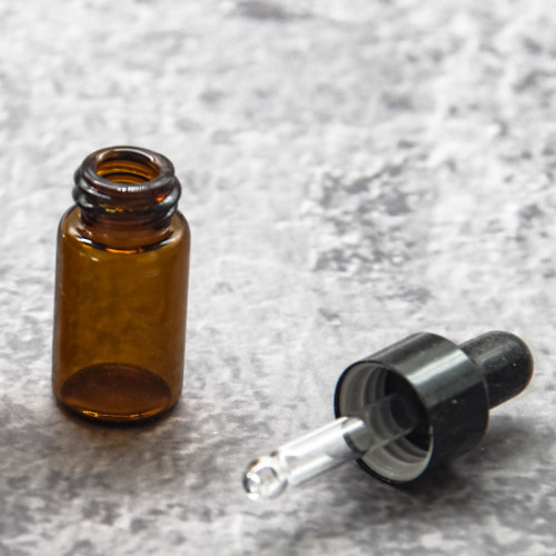 【5个装】茶色1Ml/2ml/3ml小样精油滴管瓶药油精华液试用装空瓶 - 图2