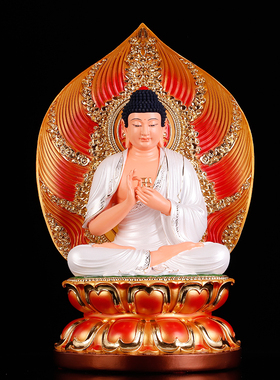 树脂彩绘寺庙供奉摆件药师佛