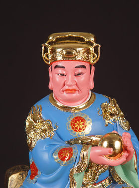 东南西北赵公明树脂财神爷