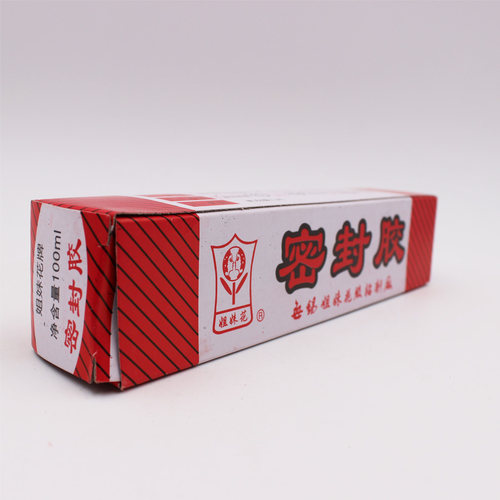 姐妹花密封胶609胶水 HZ-609胶水 硅橡胶 环保型 白色 100g - 图1