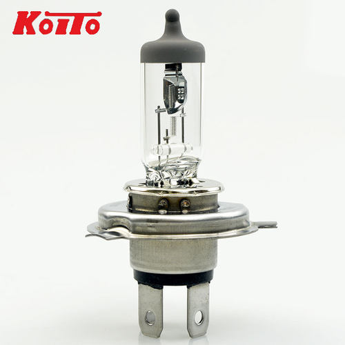 日本koito小糸汽车摩托车卤素前大灯泡H4超亮55W100W三爪远近一体 - 图0