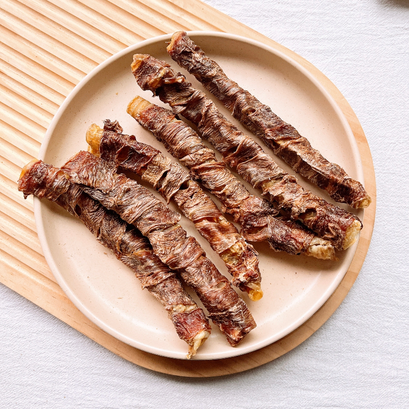 鸭肉缠羊喉管狗磨牙棒耐咬胶洁齿骨宠物幼小中型犬泰迪柯基补钙,淘宝优惠券,粉丝福利购,淘宝优惠卷