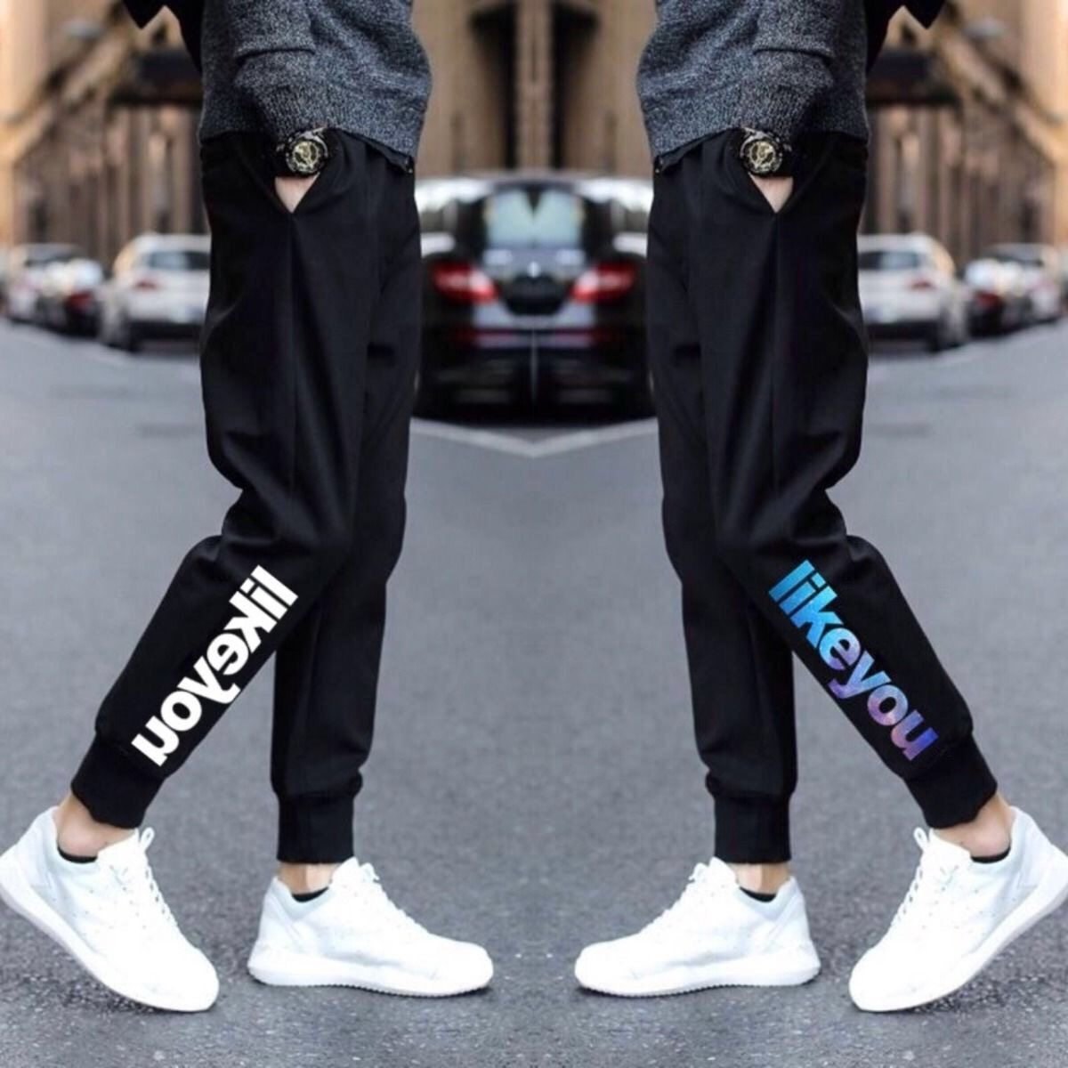 夏季透气男士休闲宽松运动长裤子 youring休闲裤