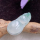 Gp real shot 30.4*16*6 natural jade gourd pendant ice glue Fulu double gourd jade pendant jade pendant