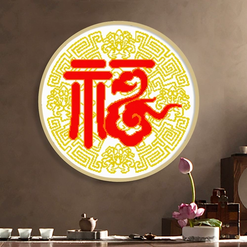 Покрестная вышивка 2023 Новая вышивка Порфья, крыльцо, простая и современная небольшая программа, вышивка, вышивка ручной работы ручной работы