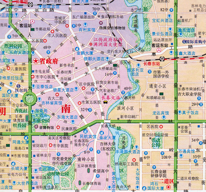 2024新版东北三省黑龙江吉林辽宁公路里程地图册中国公路里程分册系列公路详图交通旅游景点推荐旅游自驾高速公路出口图册-图2