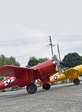 飞机模型商场酒吧金属吊饰摆件