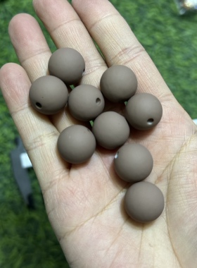 美拉德荧光爆款手感漆K16通孔百搭圆珠欧美ins流行DIY手机链配饰