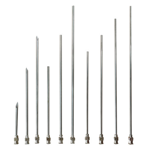 8G精密点胶针头点胶机针咀加粗加长不锈钢平口斜口尖头实验粗针头 - 图3