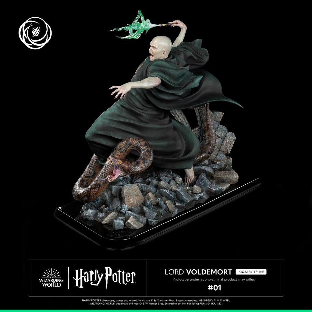 预售 Tsume T社 IKIGAI Harry Potter伏地魔 1/6雕像-图0