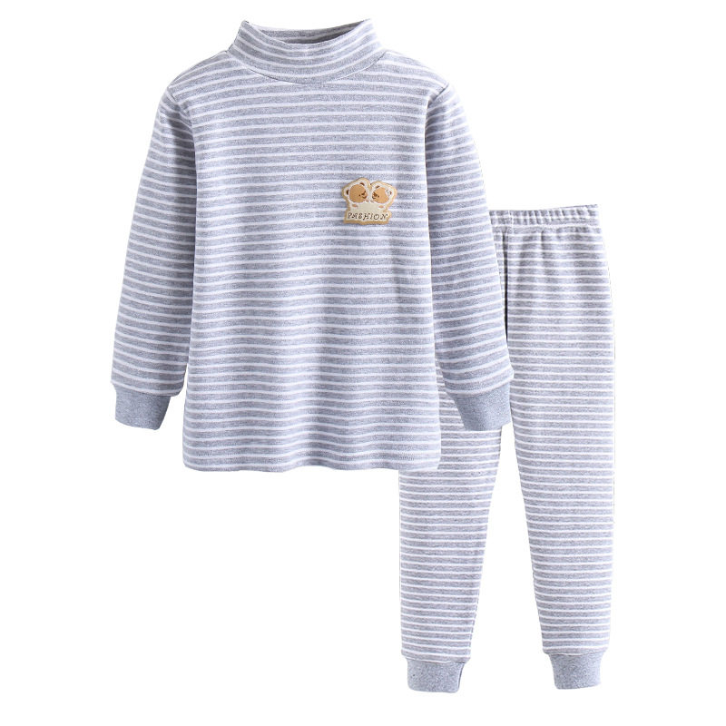 全棉秋冬儿童睡衣套装加绒半高领纯棉男女童保暖内衣秋衣秋裤,淘宝优惠券,粉丝福利购,淘宝优惠卷