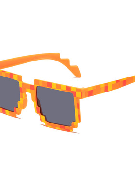 抖音网红马赛克眼镜蛋仔生日派对像墨镜靓仔社会人搞怪太阳镜男女