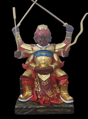 火神爷像火德星君树脂神像佛像供奉玻璃钢摆件1米