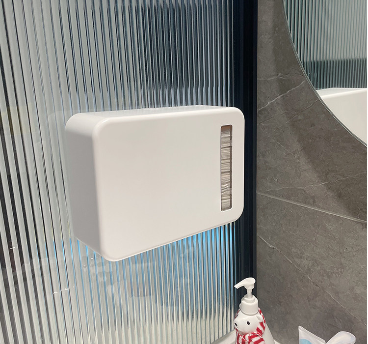 家用卡通简洁卫生间擦手纸纸巾盒壁挂式免打孔洗手间收纳抽纸盒,淘宝优惠券,粉丝福利购,淘宝优惠卷