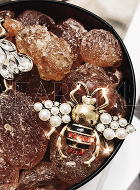 欧美网红简约夸张小众女ins珍珠