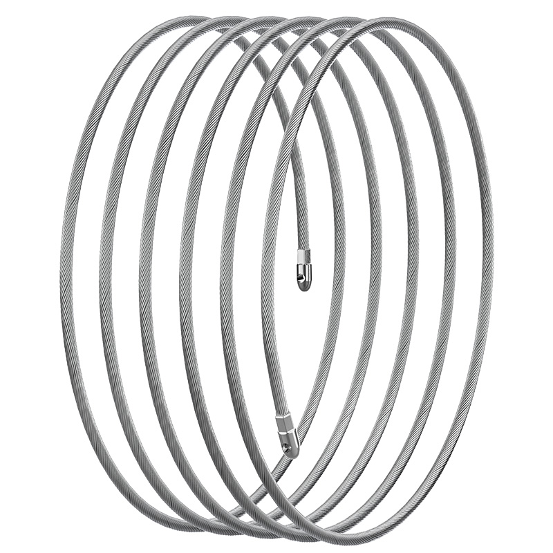 暗管钢丝穿管引线穿线神器万能手动串线电线弹簧头拉线器电工拽线