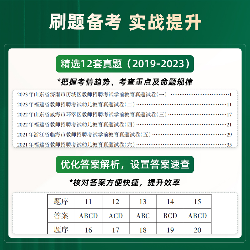 山香2024幼儿园教师招聘考试专用教材学科专业知识 学前教育专用教材和历年真题押题卷2本套装国版幼儿园教师招聘考试考编入编2020 - 图1