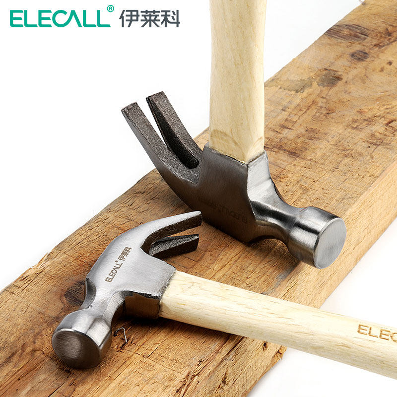 羊角锤五金家用锤子工具小锤子家用木工装修锤榔头一体起钉锤拔钉_虎窝淘