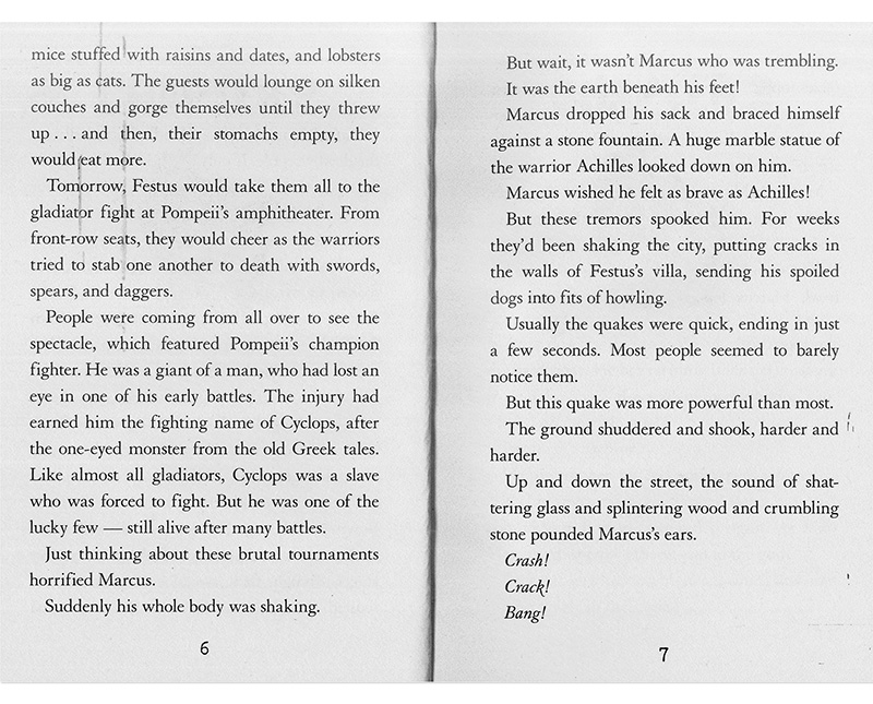 幸存者系列 庞贝城的毁灭 I Survived the Destruction of Pompeii, Ad 79英文原版 灾难题材 儿童冒险 - 图3