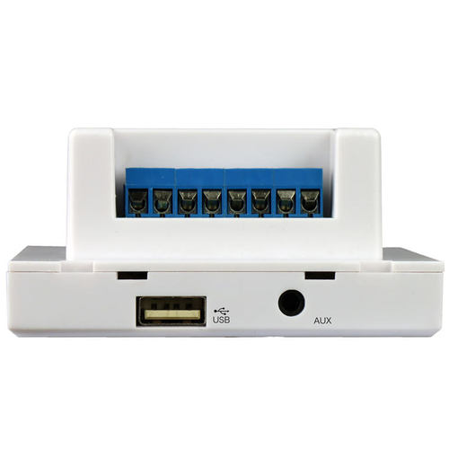 可录音迎宾感应门铃12V220V银行语音提示器ATM进门红外感应报警器 - 图2