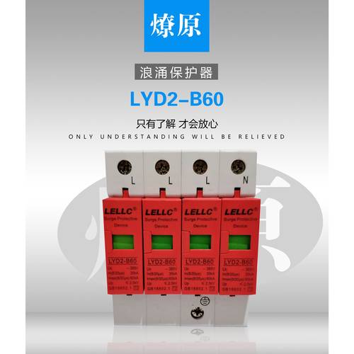 LYD2-C40/LYD2-D20/LYD2-B60/LYD2-B80/LYD2-B100浪涌保护器燎原 - 图1