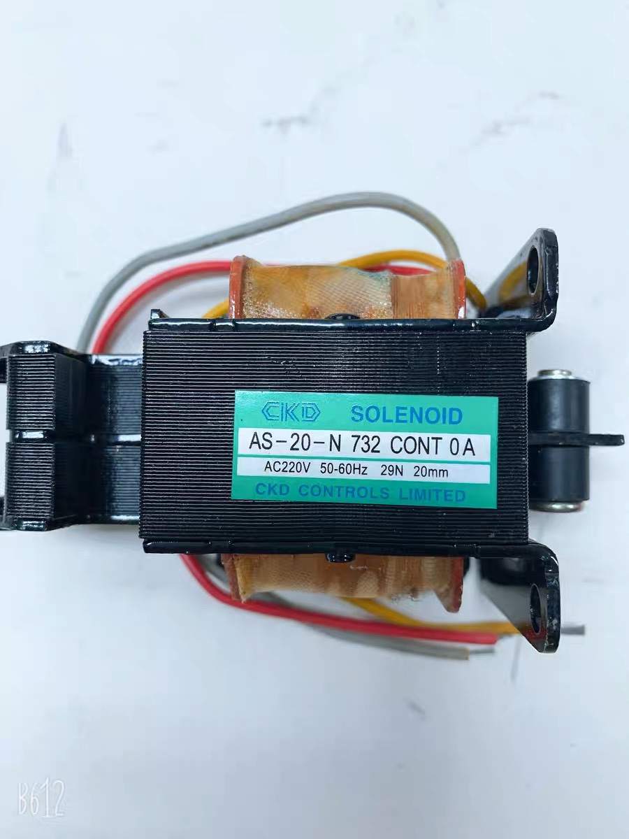 AS-10-N759 CKD牵引电磁铁 AS-10N 1.5KG 行程15MM 14.7N AC220V - 图1