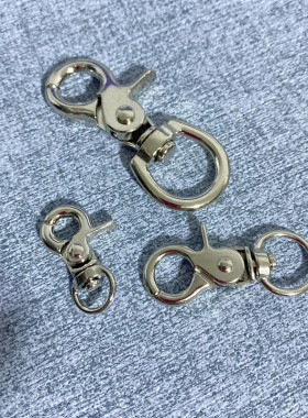 高品质diy包包配件锌合金狗扣钩扣金属包扣钥匙五金挂扣大龙虾扣