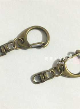 钥匙圈金属复古小挂扣