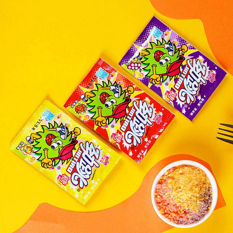 劲跳糖8090后怀旧小零食吃货的爆炸糖小吃跳跳糖糖果散装休闲食品