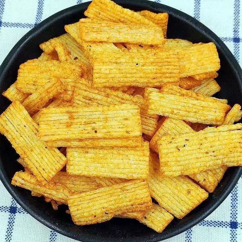 靓姐红油麦片麻辣条 8090后儿时经典怀旧童年宿舍囤货零食小吃 - 图0