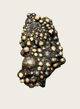 文玩原矿泰国龙宫舍利吊坠黑金刚