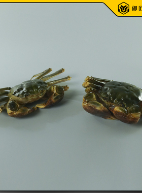 仿真阳澄湖大闸蟹模型公蟹模具