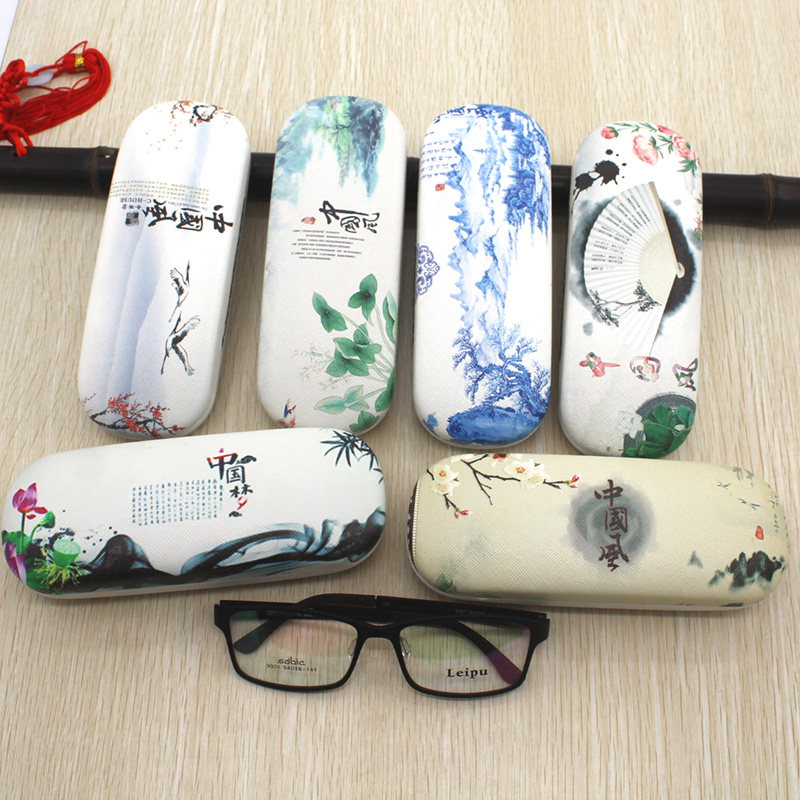 复古中国风眼镜盒近视眼镜老花镜眼镜盒个性创意男女学生眼睛配件,淘宝优惠券,粉丝福利购,淘宝优惠卷