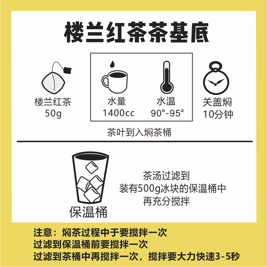 YAYATEA楼兰小种红茶浓香x颜月色奶茶店商用500g茶叶 - 图2