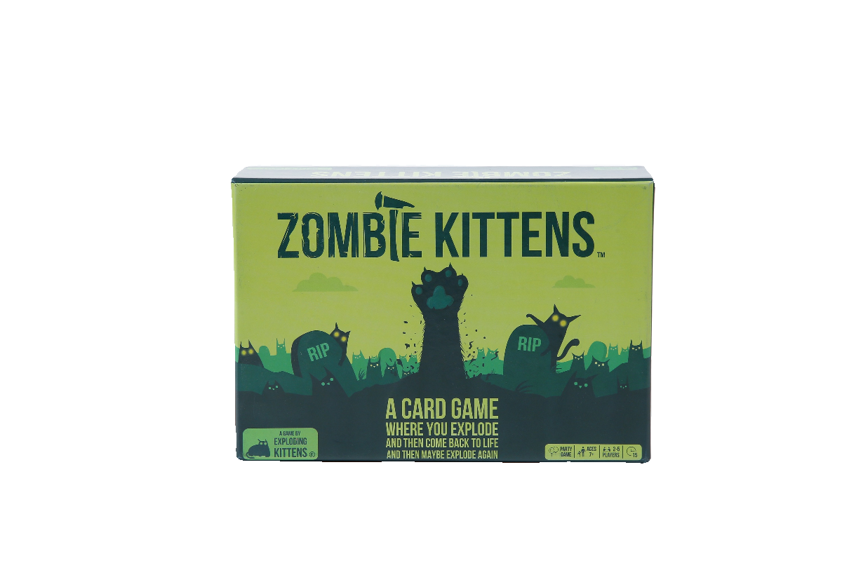 Zombie Kittens全英文僵尸猫家庭聚会亲子益智卡片承认排队游戏卡-图3