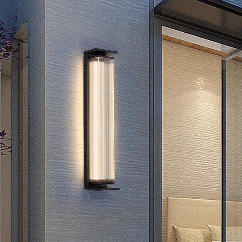 中式户外长条壁灯防水别墅大门简约室外轻奢院子门口灯花园庭院灯,淘宝优惠券,粉丝福利购,淘宝优惠卷