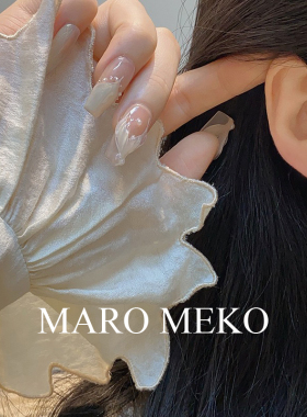 MaroMeko花间小猫耳坠