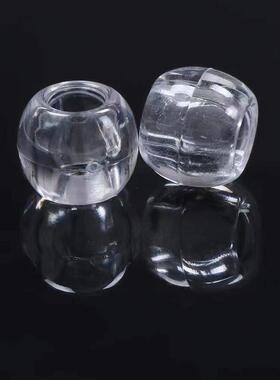 50pcs 12mm Resin Hair Beads 6mm Big Hole Dreadlock Beads For