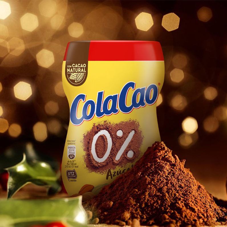 进口高乐高ColaCao可可粉烘焙无糖0脂减肥冲饮代餐热巧克力牛奶