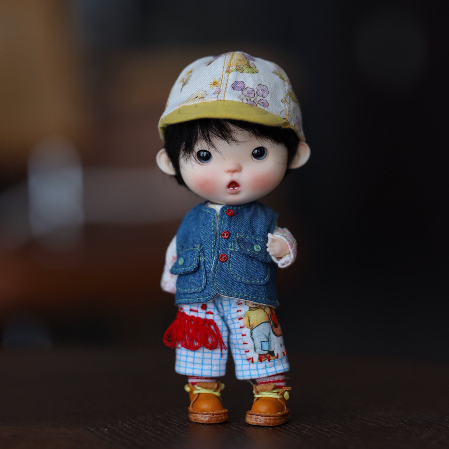 ob11棒球帽 8分可爱迷你运动帽子 鸭舌帽 布艺手工自制帽子,淘宝优惠券,粉丝福利购,淘宝优惠卷