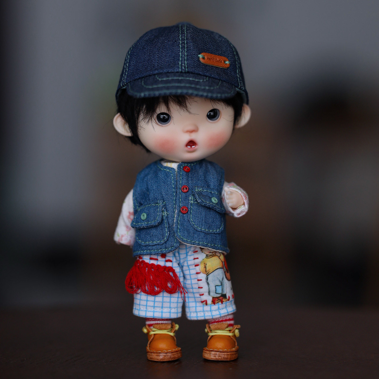 ob11棒球帽 8分可爱迷你运动帽子 鸭舌帽 布艺手工自制帽子,淘宝优惠券,粉丝福利购,淘宝优惠卷